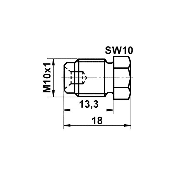 ATE® 03351751001 Brake Master Cylinder Plug
