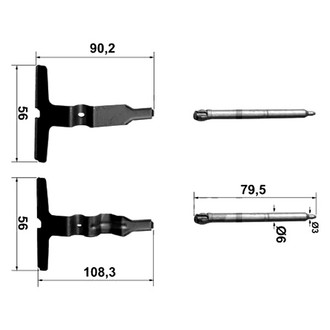 ATE® - Brake Hardware Kit