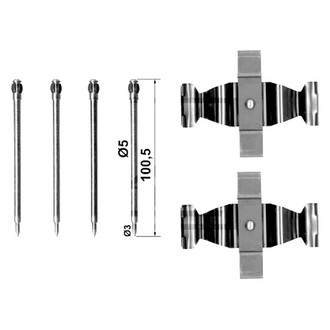 ATE® - Brake Pad Pin Set