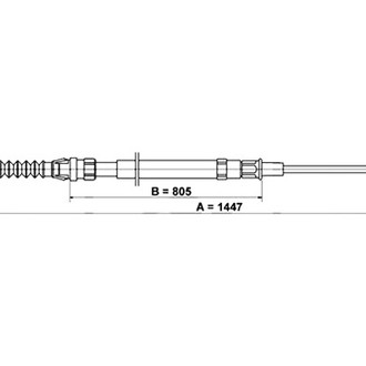 ATE® - Parking Brake Cable