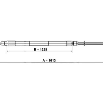 ATE® - Parking Brake Cable