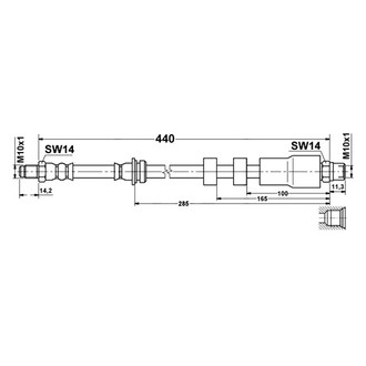 ATE® - Brake Hose