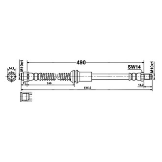 ATE® - Brake Hose