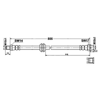 ATE® - Brake Hose