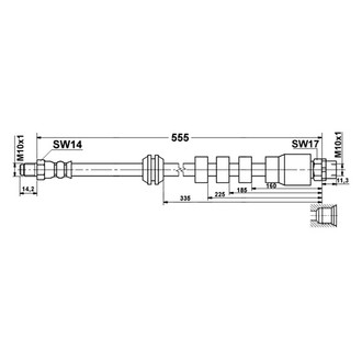 ATE® - Brake Hose