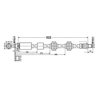 ATE® - Brake Hose