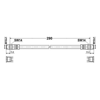 ATE® - Brake Hose