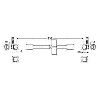 ATE® - Brake Hose