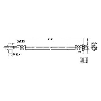 ATE® - Brake Hose