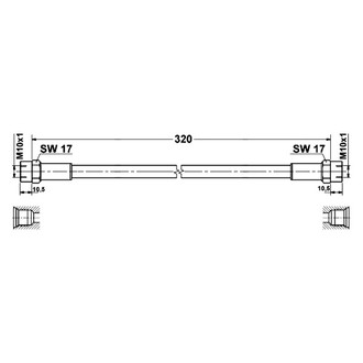 ATE® - Clutch Hose