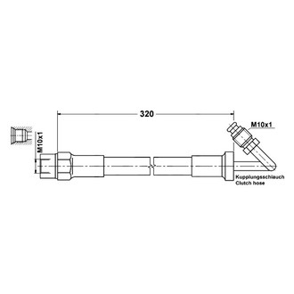 ATE® - Clutch Hose