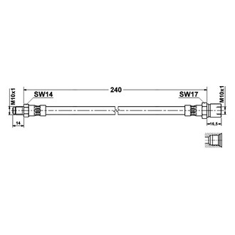 ATE® - Brake Hose