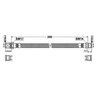 ATE® - Brake Hose