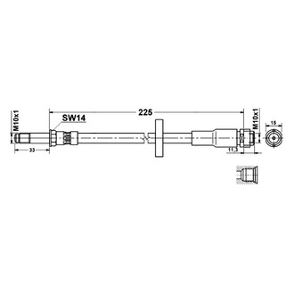 ATE® - Brake Hose
