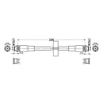 ATE® - Brake Hose