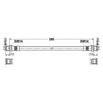 ATE® - Brake Hose