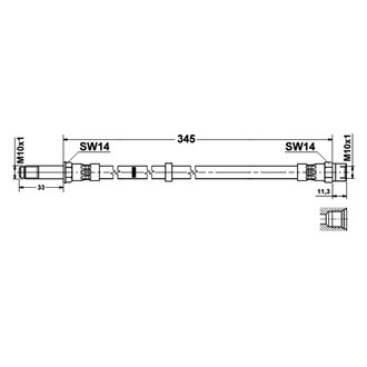 ATE® - Brake Hose