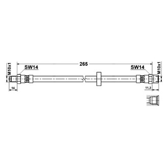 ATE® - Brake Hose