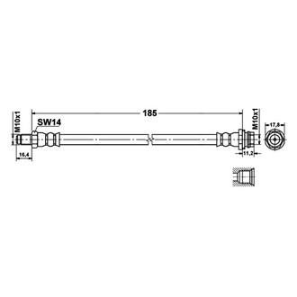ATE® - Brake Hose