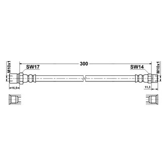 ATE® - Brake Hose