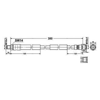 ATE® - Brake Hose