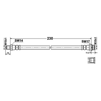 ATE® - Brake Hose