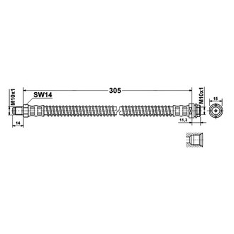 ATE® - Brake Hose