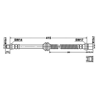 ATE® - Brake Hose