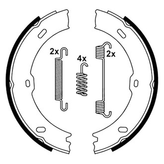 ATE® - Parking Brake Shoe Set