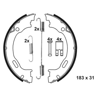 ATE® - Parking Brake Shoe
