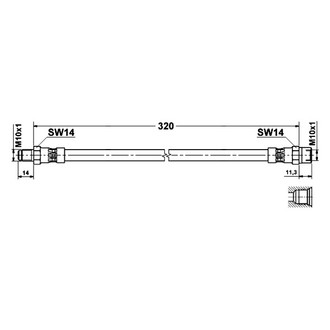 ATE® - Brake Hose