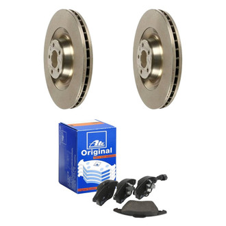 ATE® - Original™ Rear Brake Kit with Semi-Metallic Pads