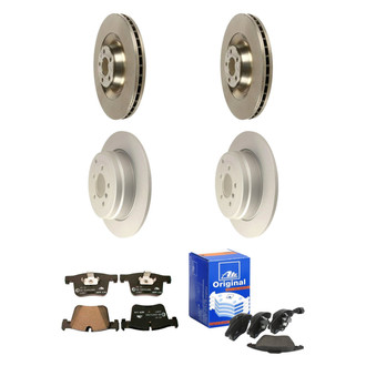 ATE® - Original™ Front and Rear Brake Kit with Semi-Metallic Pads