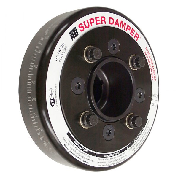 ATI Performance® - Super Damper™ 4 Bolt Pulley Harmonic Damper Assembly For 3.35" C Timing Tab