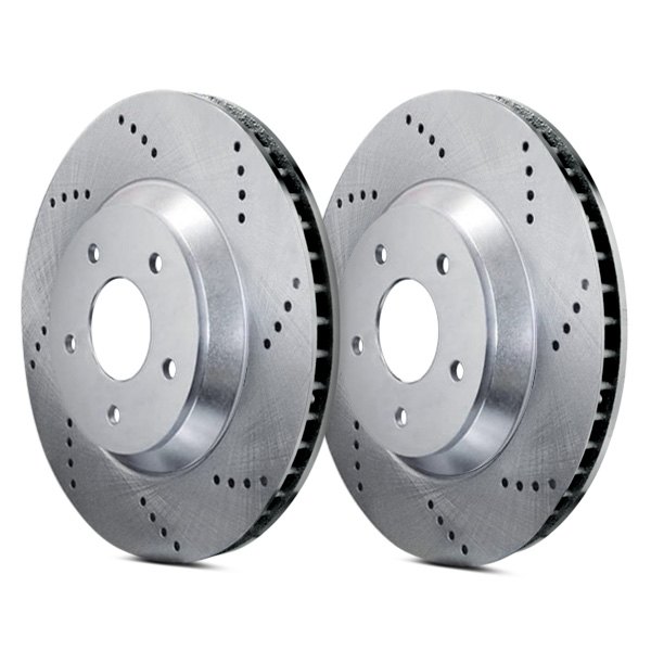 ATL Autosports® ATL-C47043-DO - Drilled Rear Brake Rotors