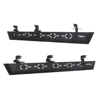 Attica 4x4® - Frontier Series Black Side Steps