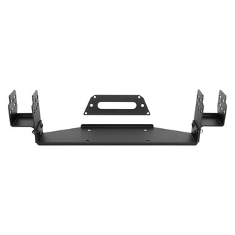 Attica 4x4® - Terra Series Black Powder Coated Front Winch Plate