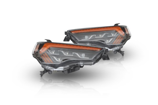Attica 4x4® - Black LED Headlights with Sequential DRL