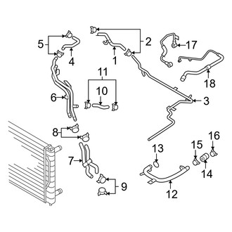 Audi OE - Cooling - Hoses & Lines (Hatchback)