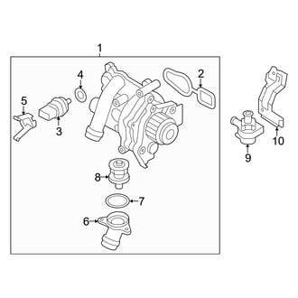 Audi OE - Cooling - Water Pump (Hatchback 2.0L)