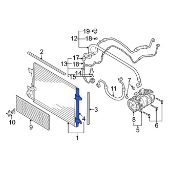 Audi OE - A/C Receiver Drier