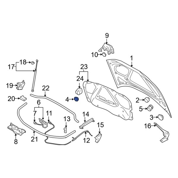 Hood Panel Grommet