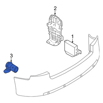 Audi OE - Rear Parking Aid Sensor