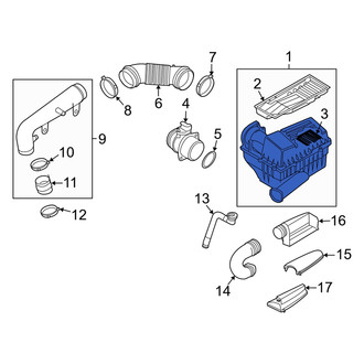 Audi OE - Air Filter Housing