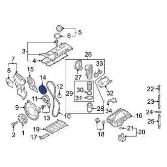 Audi OE - Engine Timing Camshaft Sprocket