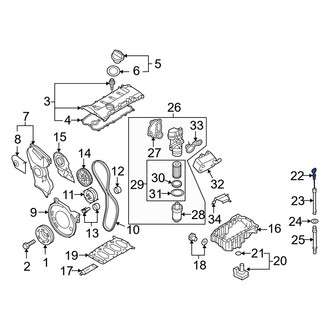 Audi OE - Engine Oil Dipstick