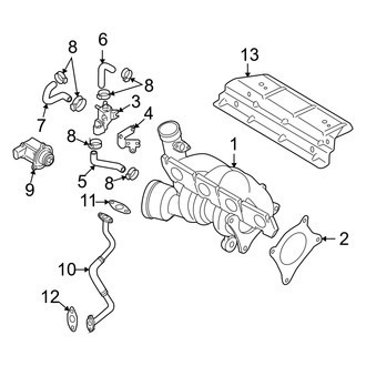 Audi OE - Engine / Transaxle - Turbocharger & Components (Hatchback 2.0L Gas)