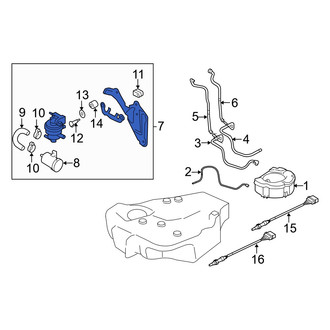 Audi OE - Evaporative Emissions System Leak Detection Pump