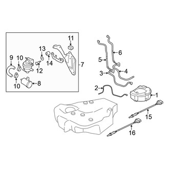 Audi OE - Emission System - Emission Components (Hatchback 2.0L)