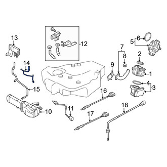 Audi OE - Vacuum Hose